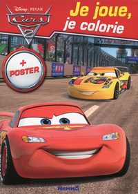 CARS 2 JE JOUE, JE COLORIE + POSTER