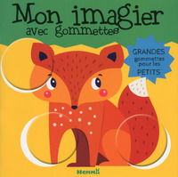 Mon imagier avec gommettes (Renard) Grandes gommettes pour les petits