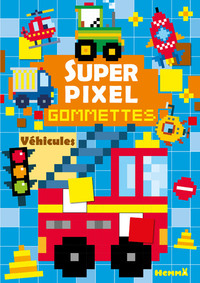Super pixel - Gommettes - Véhicules