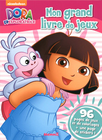 Dora l#Exploratrice - Mon grand livre de jeux (Robe bleue)
