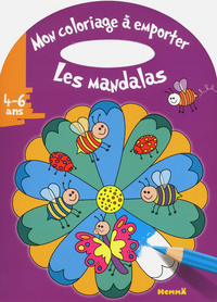 Mon coloriage à emporter (4-6 ans) les mandalas