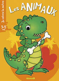 Je colorie la nature Les animaux (3-5 ans) (Dinosaure)