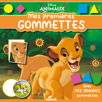 DISNEY ANIMAUX - MES PREMIERES GOMMETTES (ROI LION) - AVEC DES GRANDES GOMMETTES
