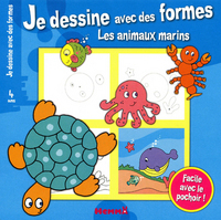 ANIMAUX MARINS JE DESSINE AVEC