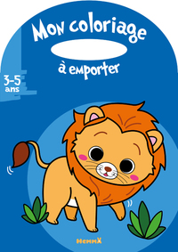 MON COLORIAGE A EMPORTER - LION