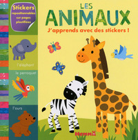 Les animaux J'apprends avec des stickers !