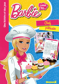 Barbie I can be une histoire et des jeux chef patissier