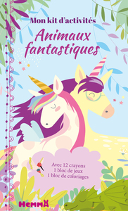 ANIMAUX FANTASTIQUES - MON KIT D'ACTIVITES (LICORNES)