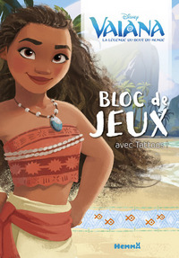 Disney Vaiana Bloc de jeux avec tattoos !