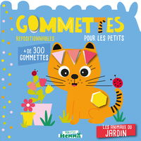 MON P'TIT HEMMA GOMMETTES POUR LES PETITS - LES ANIMAUX DU JARDIN