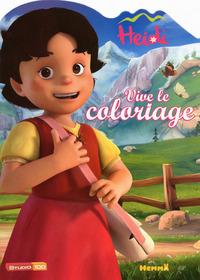 Heidi Vive le coloriage (Besace)