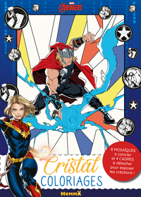 MARVEL AVENGERS - CRISTAL COLORIAGES