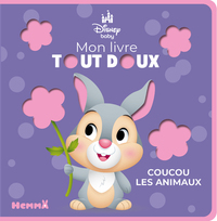 Disney Baby - Mon livre tout doux - Coucou les animaux (Panpan)