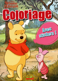 COLORIAGE WINNIE ET PORCINET