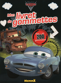 CARS 2 MON LIVRET DE GOMMETTES