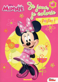 DISNEY - JE JOUE ET JE COLORIE AVEC POSTER (MINNIE)