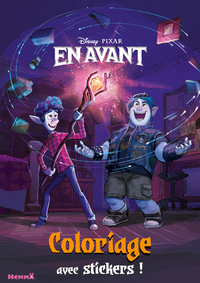Disney En avant - Coloriage avec stickers !