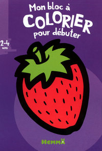Mon bloc à colorier pour débuter
