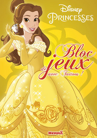 Disney Princesses Bloc de jeux avec tattoos (Belle)