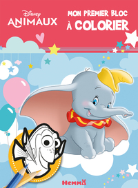 Disney Animaux - Mon premier bloc à colorier (Dumbo)