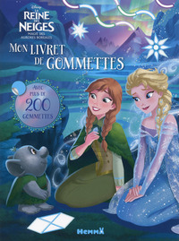 Disney La Reine des Neiges La magie des aurores boréales Mon livret de gommettes