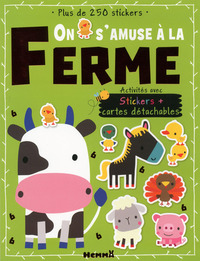 On s'amuse à la ferme Activités avec stickers + cartes détachables