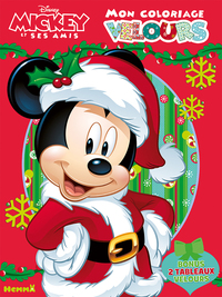 Disney Mickey et ses amis Mon coloriage velours