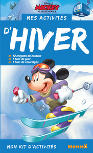 Disney Mickey et ses amis Mon kit d'activités mes activités d'hiver