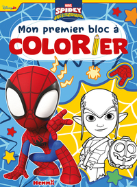 Marvel Spidey et ses amis extraordinaires - Mon premier bloc à colorier (Spidey et Bouffon Vert)