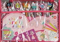 Le kit du petit artiste (Visuel rose)
