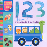 1 2 3 j'apprends à compter stickers !