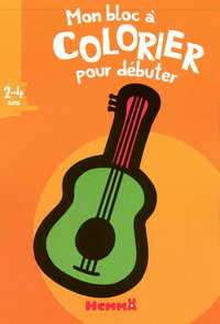 Mon bloc à colorier pour débuter (guitare)