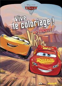 Cars 3 Vive le coloriage ! + Stickers !