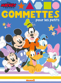 DISNEY MICKEY ET SES AMIS - GOMMETTES POUR LES PETITS (MICKEY ET AMIS FOND BLEU)