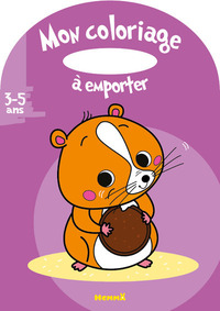 MON COLORIAGE A EMPORTER (3-5 ANS) (HAMSTER)