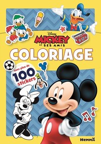 Disney Mickey et ses amis - Coloriage avec plus de 100 stickers (Mickey)