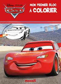 Disney Cars Mon premier bloc à colorier