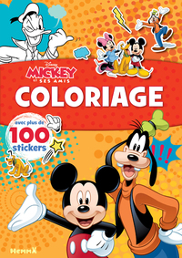 DISNEY MICKEY ET SES AMIS - COLORIAGE (MICKEY ET DINGO)