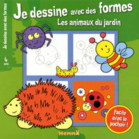 ANIMAUX DU JARDIN JE DESSINE A