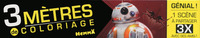 Disney Star Wars Le Réveil de la Force Ep VII 3 mètres de coloriage