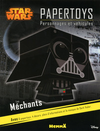 Disney Star Wars Papertoys Les méchants (Dark Vador)
