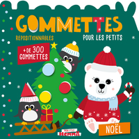 Mon P'tit Hemma Gommettes pour les petits - Noël