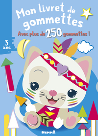 Mon livret de gommettes (Chat blanc) - Avec plus de 250 gommettes !