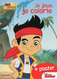 Jake le pirate je joue, je colorie + poster