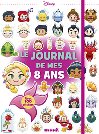 DISNEY EMOJI LE JOURNAL DE MES 8 ANS (PRINCESSES)