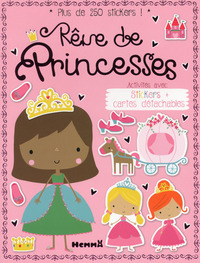 Rêve de princesses Activités avec stickers + cartes détachables