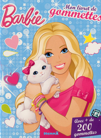 Barbie mon livret de gommettes