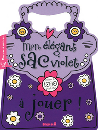 Mon élégant sac violet à jouer ! - Avec plus de 1000 stickers