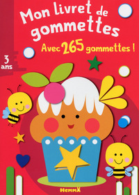 Mon livret de gommettes (Cupcake) (3 ans)