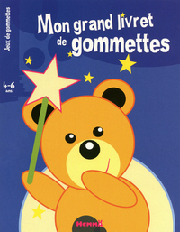 MON GRAND LIVRET DE GOMMETTES (OURS JAUNE)